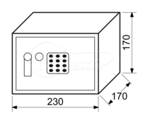 Trezor RI RS.17.EDK  230x170x170