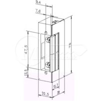 Elektrický z. Effeff E7R E9139 12V/DC re