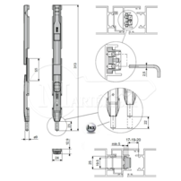 Zástrč Fapim VELOX 5410 čierny