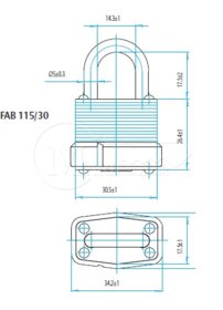 VZ FAB 115/30 2kl.