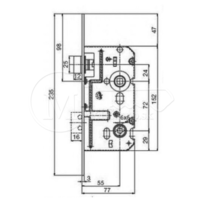ZZ K222C CP WC8072/55/18 HB pravý