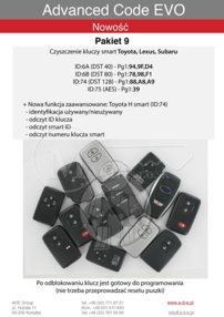 Paket ADE P9 Reset Toyota-Lexus