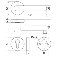 Kovanie RI elektronik SMART HANDLE H.03