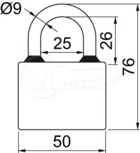 VZ RI RV.OVAL.45 modrý 45mm 3kl