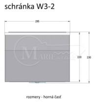 W3-2 400x295x240 PS. čierna