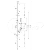 ZZ Winkhaus AV3 92/45/16 ľavý automat