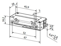 Elektrický z. HARTTE XS12UW 8-14V aret