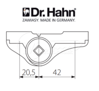Záves DR HAHN 60AT 2krídlový str