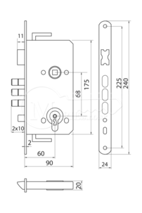 ZZ Hardy 68/60 24/240 ZW-6 Pravý